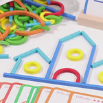 Rings and Sticks Puzzle